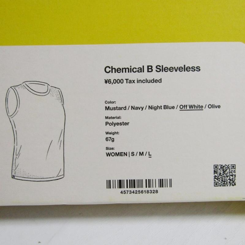 未使用 山と道 ヤマトミチ Chemical B Sleeveless W's ケミカルB
