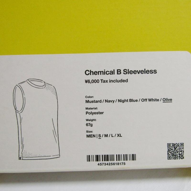 未使用 山と道 ヤマトミチ Chemical B Sleeveless M's ケミカルB