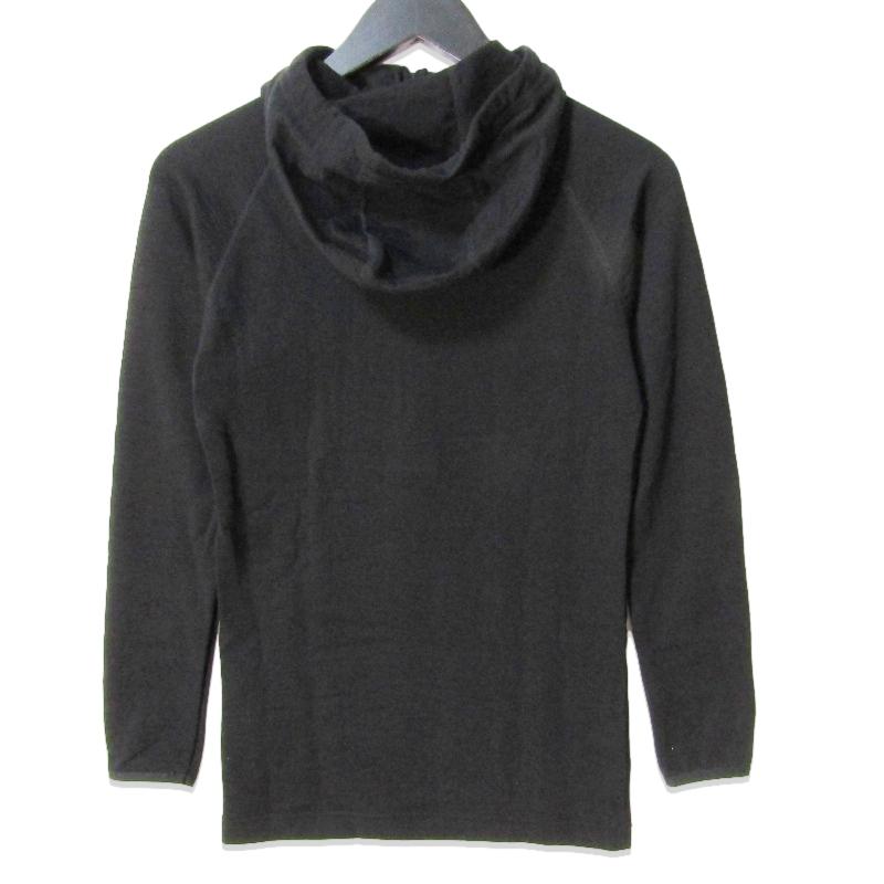 美品 山と道 ヤマトミチ DF Mesh Merino Hoody 23 UNISEX 2023年 ダブルフェイスメッシュメリノフーディ ハーフジップ Black XS 27113449 美品 山と道 ヤマトミチ DF Mesh Merino Hoody 23 UNISEX 2023年