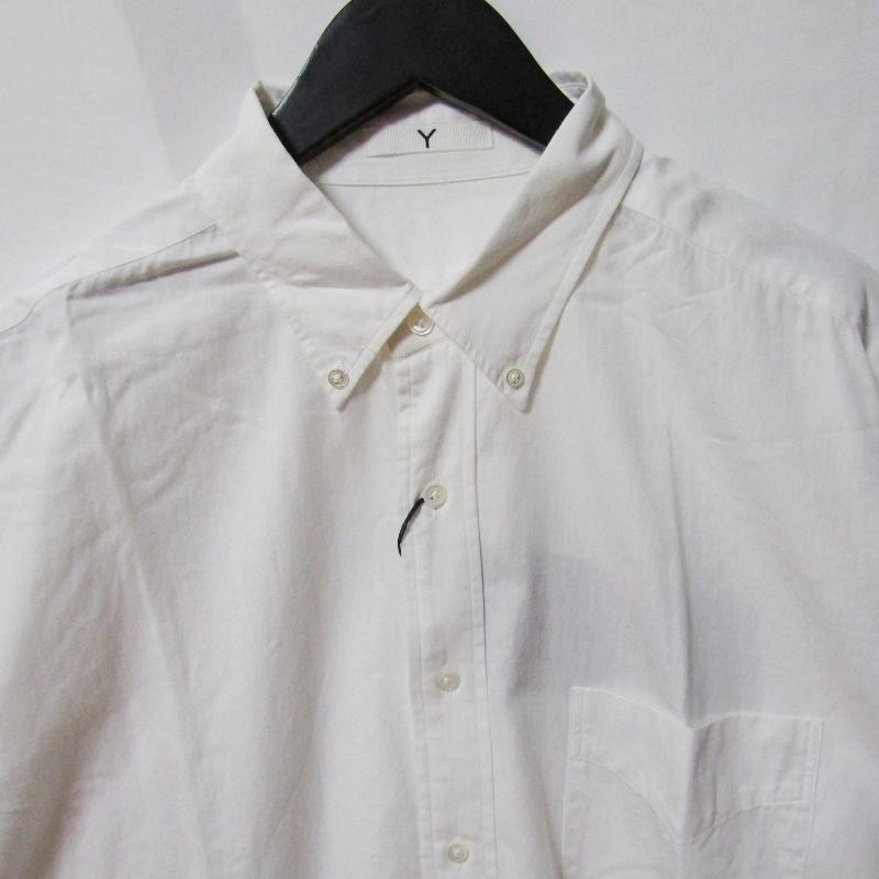 未使用 Y ワイ 長袖シャツ 165-5150385 ORGANIC COTTON WASHER SATIN