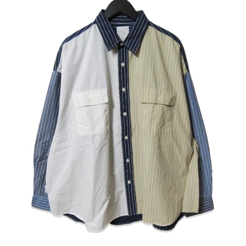 Stripes For Creative ストライプスフォークリエイティブ 長袖シャツ CRAZY SHIRT S.F.C. クレイジーパターン マルチ XXXXL 27113743 Stripes For Creative ストライプスフォークリエイティブ 長袖シャツ