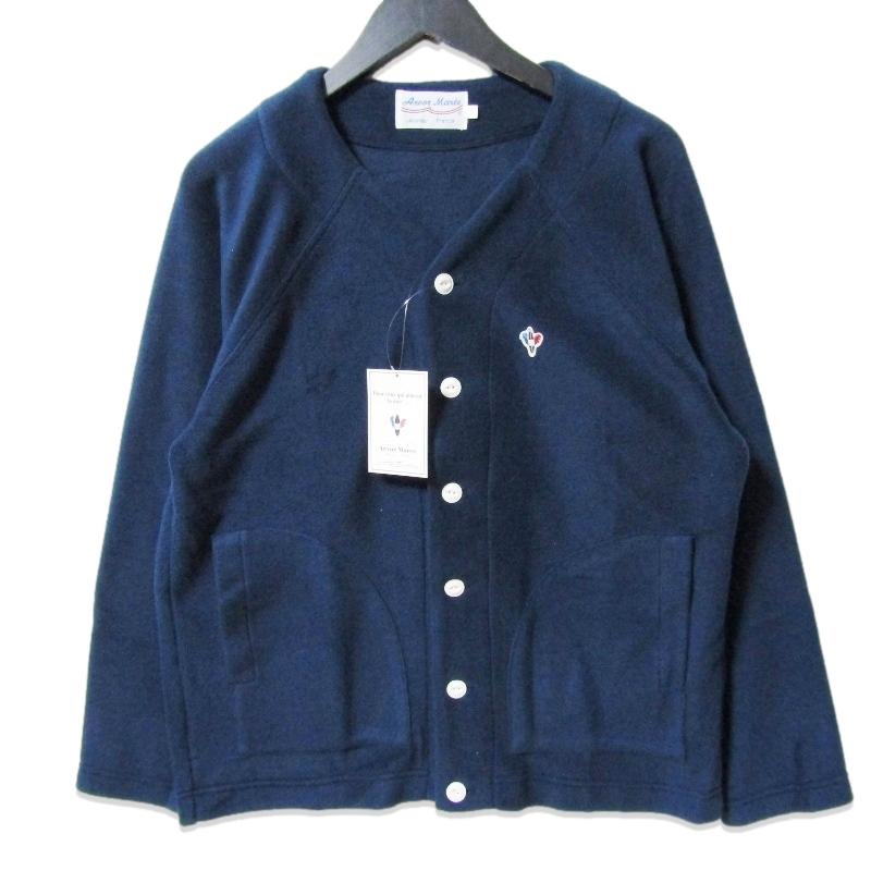 未使用 Arvor Maree アルボーマレー フリースカーディガン FLE-CRD 