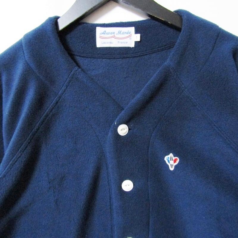 未使用 Arvor Maree アルボーマレー フリースカーディガン FLE-CRD 