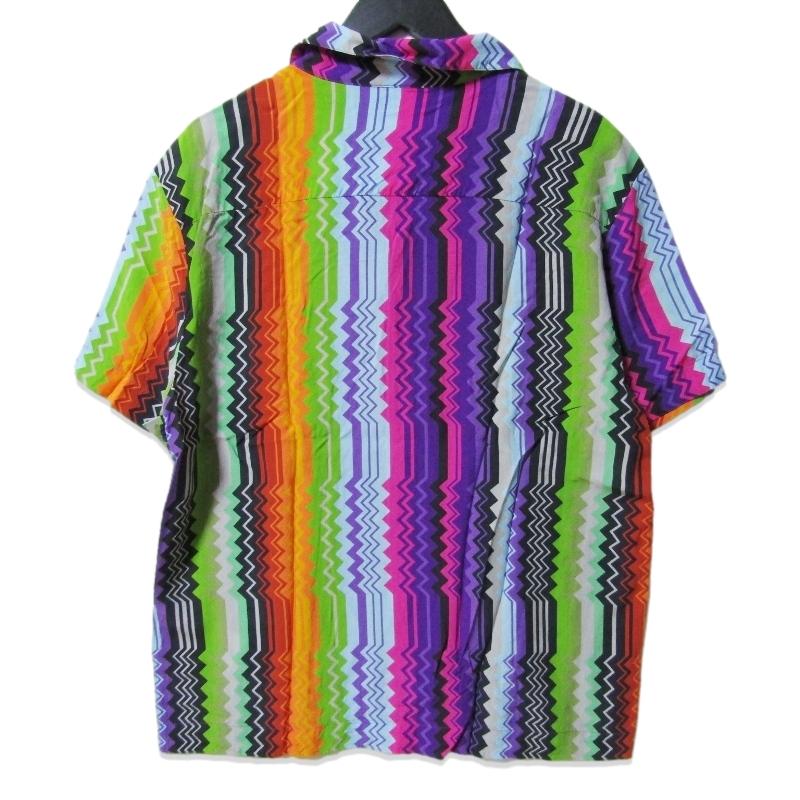 美品 MISSONI ミッソーニ 半袖シャツ US23SJ0R.BW00M1 S505W オープン