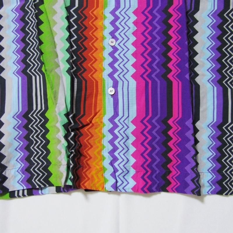美品 MISSONI ミッソーニ 半袖シャツ US23SJ0R.BW00M1 S505W オープン