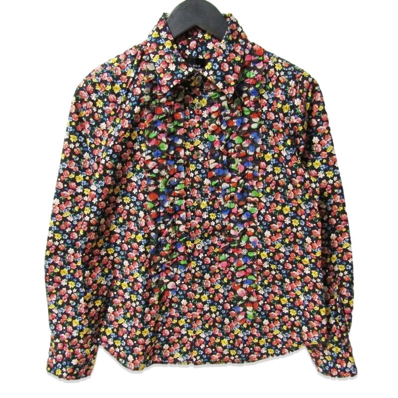 美品 tricot COMME des GARCONS トリココムデギャルソン 長袖シャツ TH 