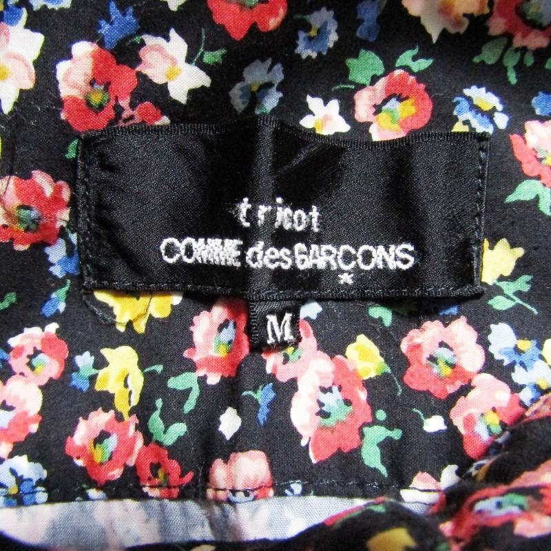 美品 tricot COMME des GARCONS トリココムデギャルソン 長袖シャツ TH 