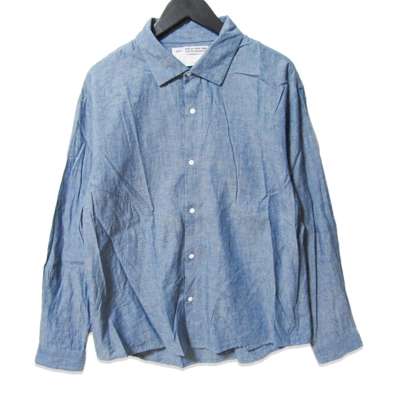 美品 YAECA ヤエカ コンフォートシャツ 15061104 長袖シャツ Comfort