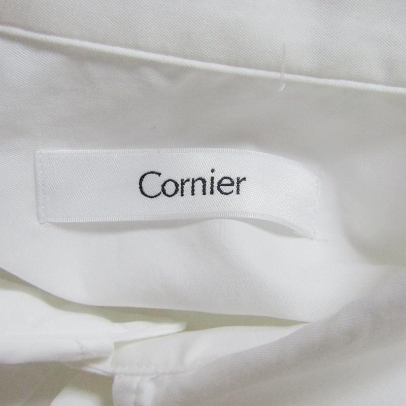 Cornier コルニエ 長袖シャツ FINX COTTON TWILL REGULAR COLLAR