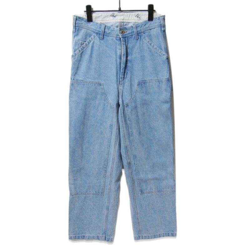 UNIVERSAL OVERALL ユニバーサルオーバーオール ダブルニー デニムパンツ U2513664-A WNEE DENIM ペインター インディゴ M 27113843 UNIVERSAL OVERALL ユニバーサルオーバーオール ダブルニー デニム