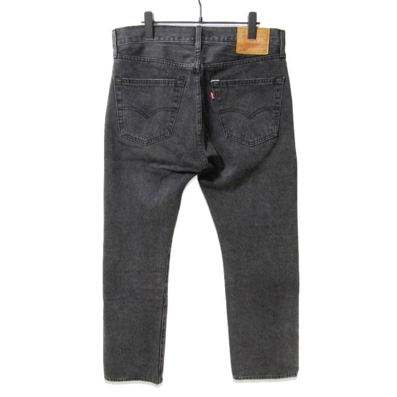【未使用に近い】別注Levi's 501 ブラックデニム W28 L28 LEVI'S PREMIUM リーバイス デニムパンツ 501 PC9-A6738-0000