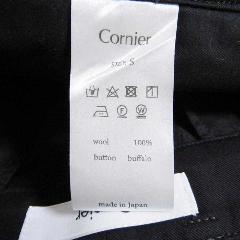 Cornier コルニエ スラックス ウール 2タック ツータック 日本製