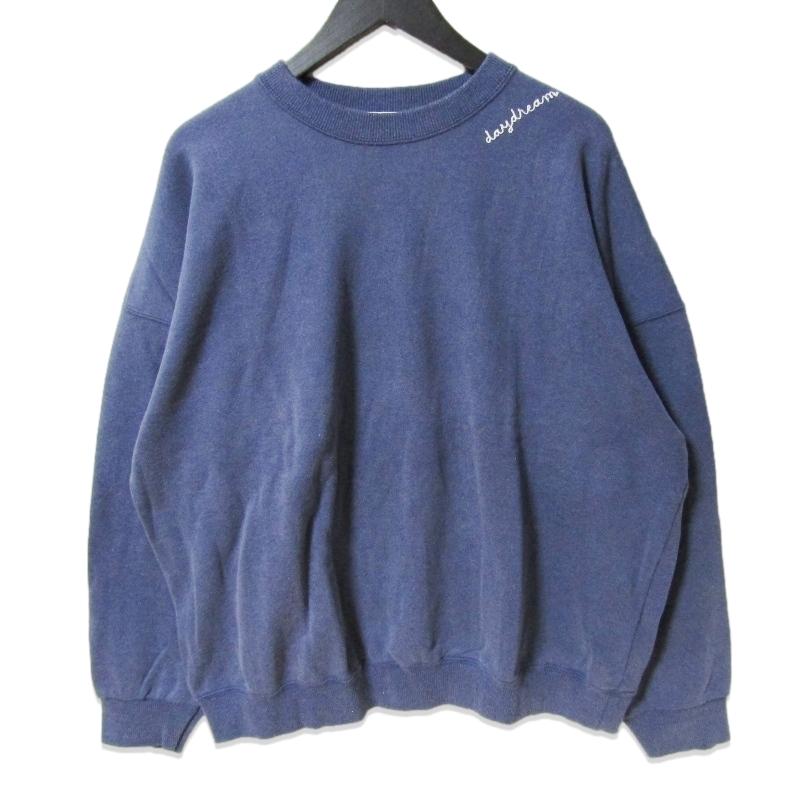 DAYDREAM デイドリーム スウェットシャツ D2024014 Frosted Embroidery 