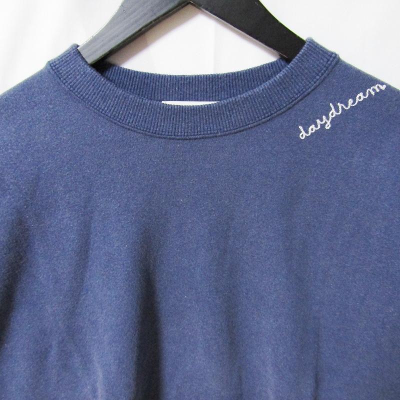 DAYDREAM デイドリーム スウェットシャツ D2024014 Frosted Embroidery 