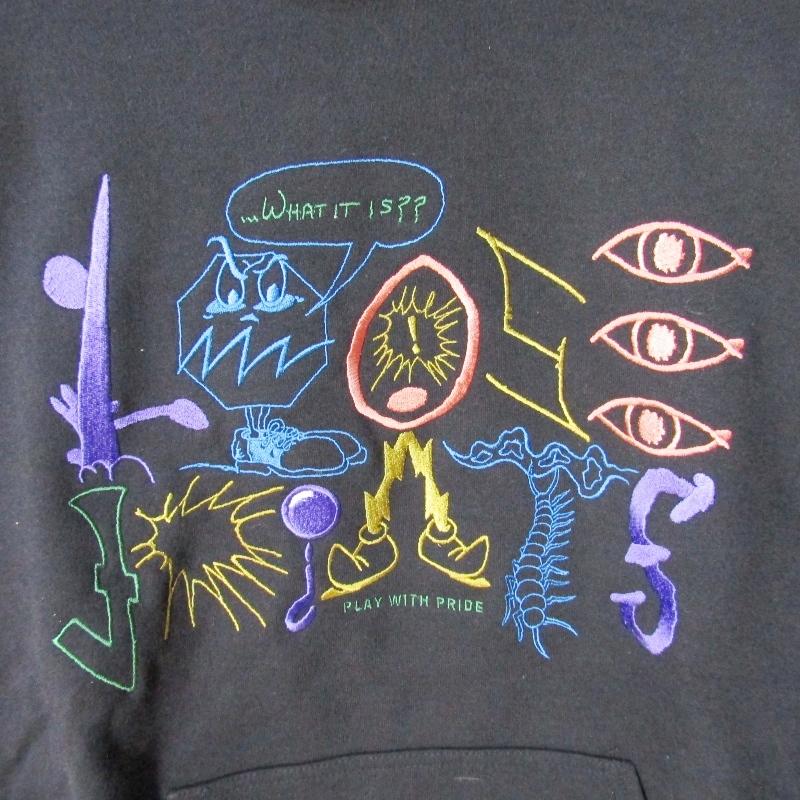 未使用 LOOSEJOINTS ルーズジョインツ WHAT IT IS??' HOODIE