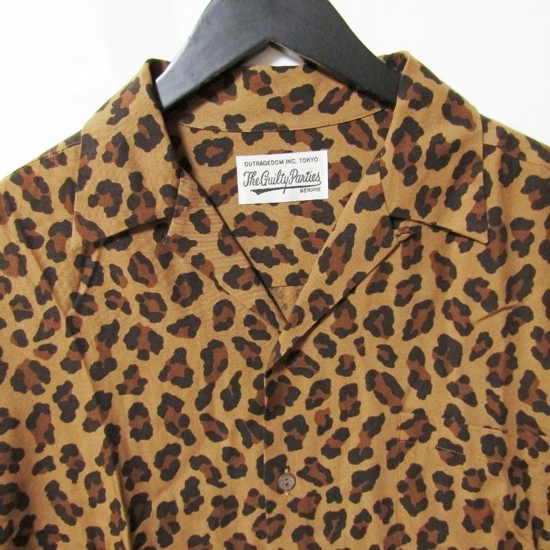 WACKO MARIA（ワコマリア） 半袖アロハシャツ LEOPARD HAWAIIAN SHIRT