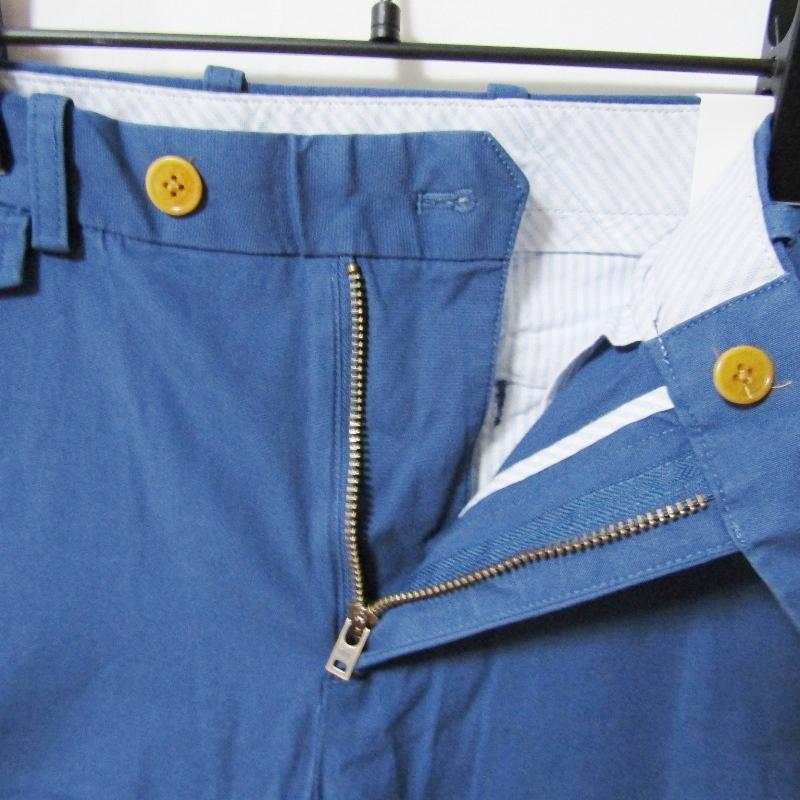 未使用 Brooks Brothers ブルックスブラザーズ トラウザーズ 100187793 MILANO FIT スラックス ジップフライ ブルー 30 27114266 未使用 Brooks Brothers ブルックスブラザーズ トラウザーズ 100187793