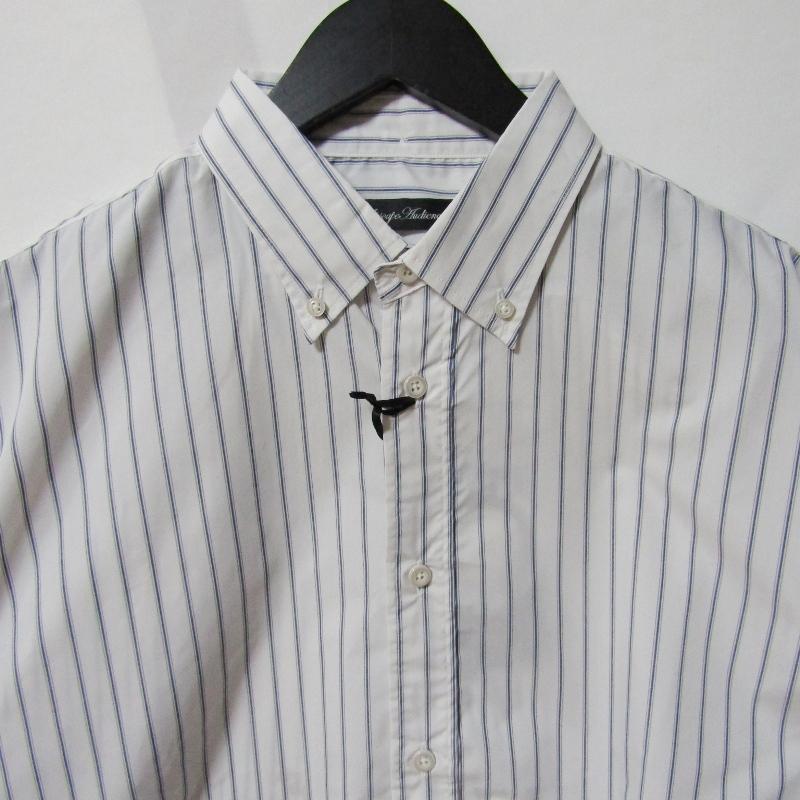 未使用 UPSCAPE AUDIENCE アップスケープ オーディエンス 長袖シャツ AUD6667 ボタンダウンシャツ吸水速乾 アイボリー M 27114331 |  | 02