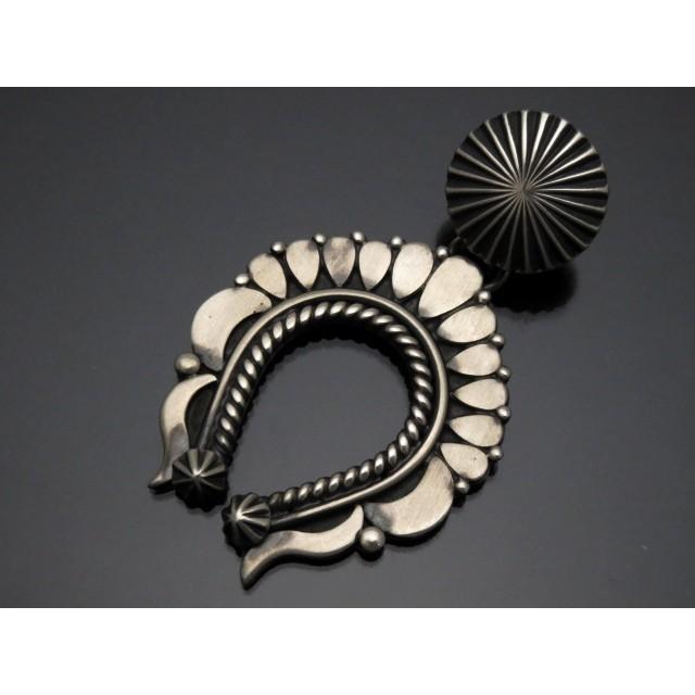 美品 Delbert Gordon ナバホ族 ペンダント ナジャ コンチョ デル