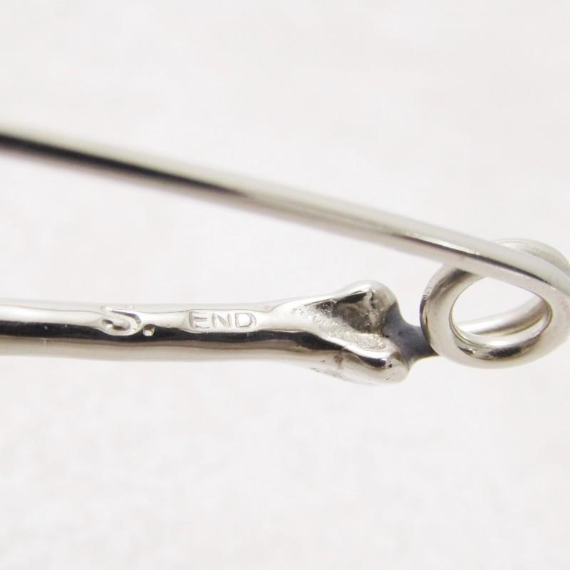 美品 TAKAHIRO MIYASHITA The Soloist ソロイスト bone shaped pins 17AW 安全ピン ボーン