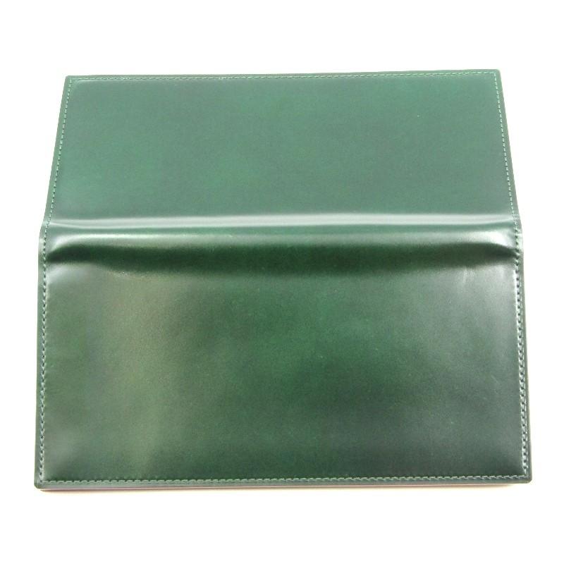 GANZO 未使用 ガンゾ 長財布 CORDOVAN 通しマチ 57878 水染め GANZO 未使用 ガンゾ 長財布 CORDOVAN 通しマチ 57878 水染め