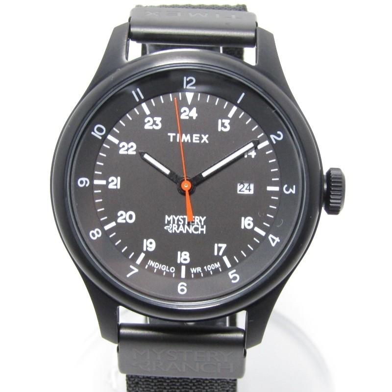 美品 Timex タイメックス Tw2r Mystery Ranch ミステリーランチ コラボ フィールドウォッチ ブラック 黒クオーツ 腕時計 中古 クラシック 通販 Yahoo ショッピング