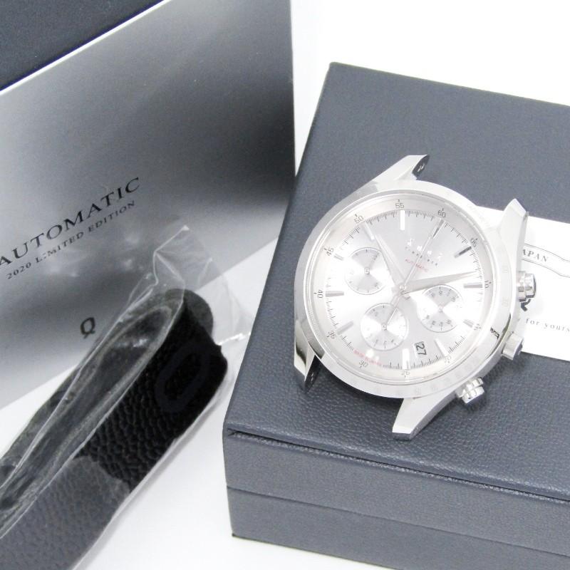 時計 knot 2020 LIMITED EDITION ATC-40SVSV Knot CAP-40SVSV 腕時計 メンズ 自動巻き シルバー 日本製 40mm