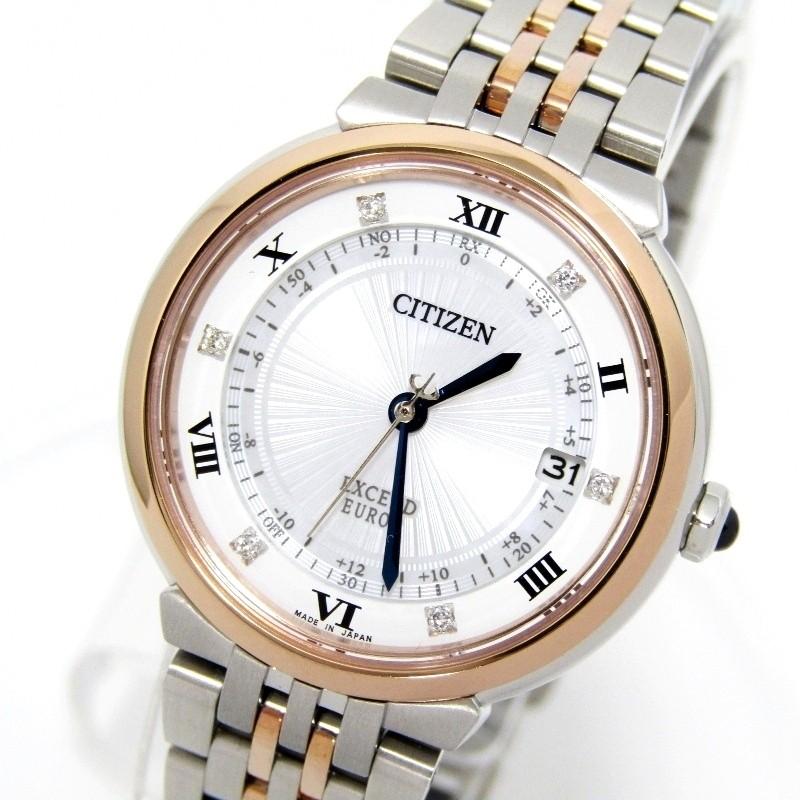 CITIZEN 美品 シチズン EXCEED EUROS ES1055-55W エクシード