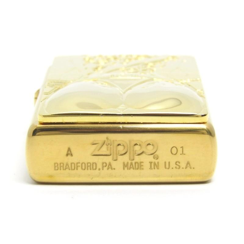 未使用 Zippo ジッポー コブラ ドミニク COBRA ガールズ 2001年製 