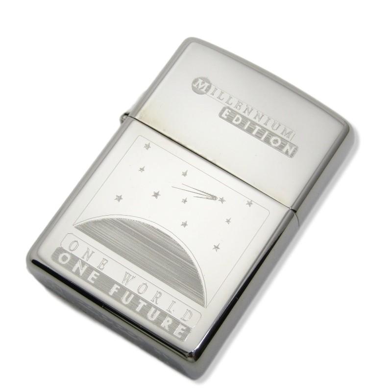 未使用 Zippo ジッポー millennium edition 限定品 ミレニアム チタン  