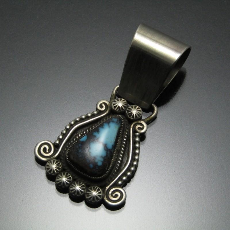 NAVAJO カルヴィンマルティネス C.MTZ ターコイズ ペンダントトップ C