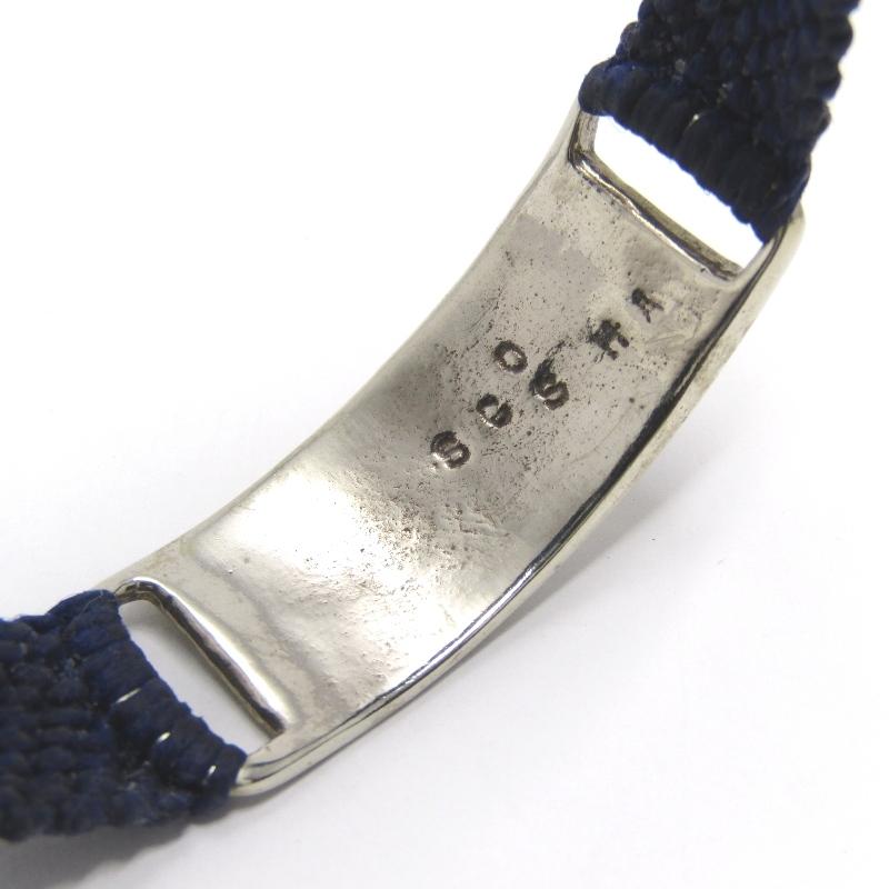 アクセサリー SCOSHA HAND WOVEN ID BRACELET SCOSHA スコーシャ ブレスレット HAND WOVEN ID BRACELET
