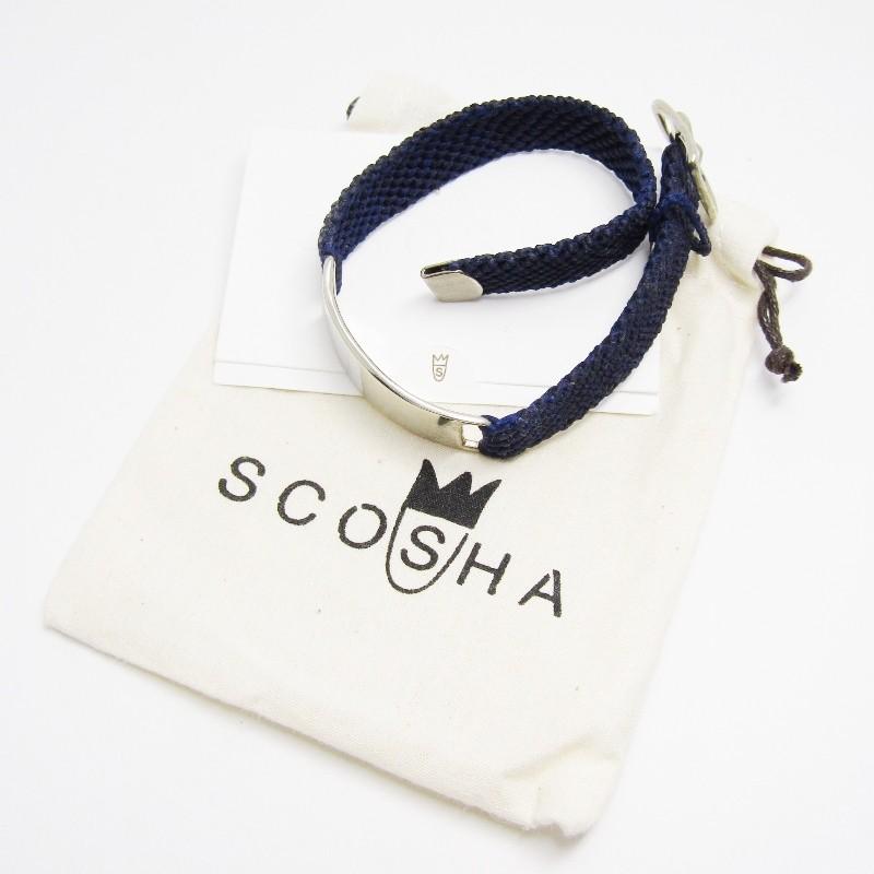 スコーシャ　HAND WOVEN IDブレスレット SCOSHA スコーシャ ブレスレット HAND WOVEN ID BRACELET