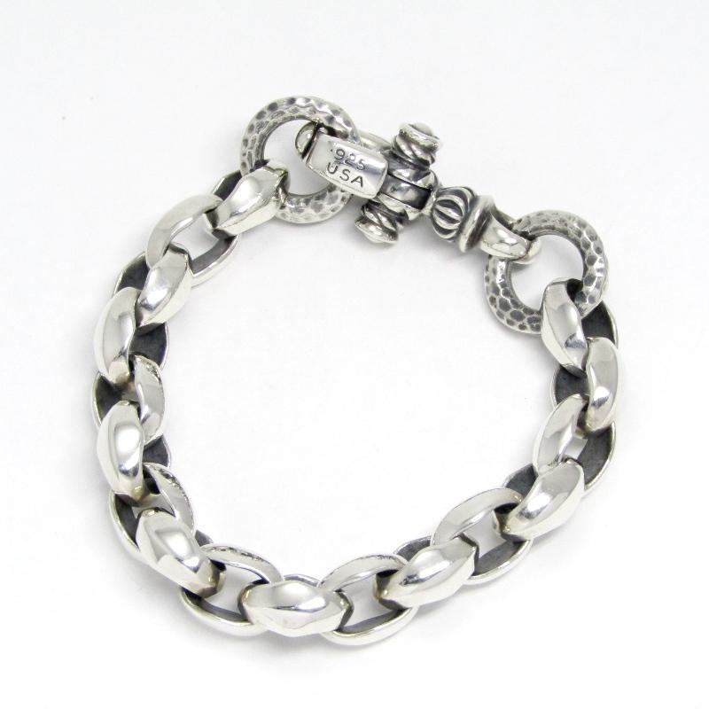LONE ONES 美品 ロンワンズ シルクリンクブレスレットM LKB001M LONE ONES 美品 ロンワンズ シルクリンクブレスレットM LKB001M