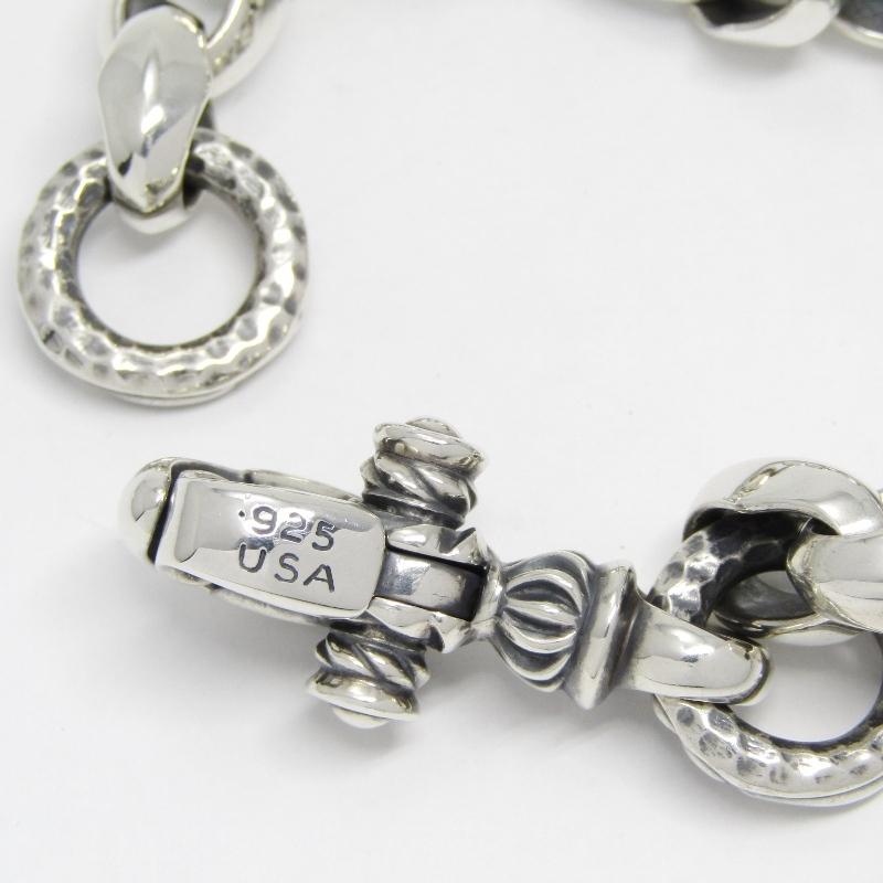 LONE ONES 美品 ロンワンズ シルクリンクブレスレットM LKB001M LONE ONES 美品 ロンワンズ シルクリンクブレスレットM LKB001M