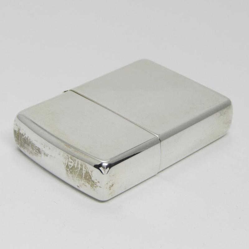 良品 ZIPPO ジッポ スターリングシルバー 純銀 2001年 プレーン
