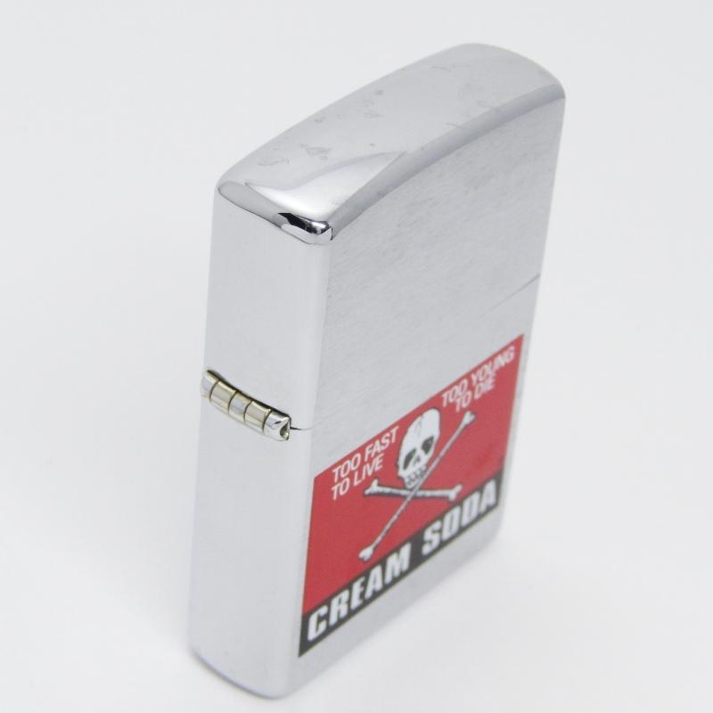 美品 ZIPPO ジッポー クリームソーダ CREAM SODA ロゴ 2000年製 美品 ZIPPO ジッポー クリームソーダ CREAM SODA ロゴ 2000年製