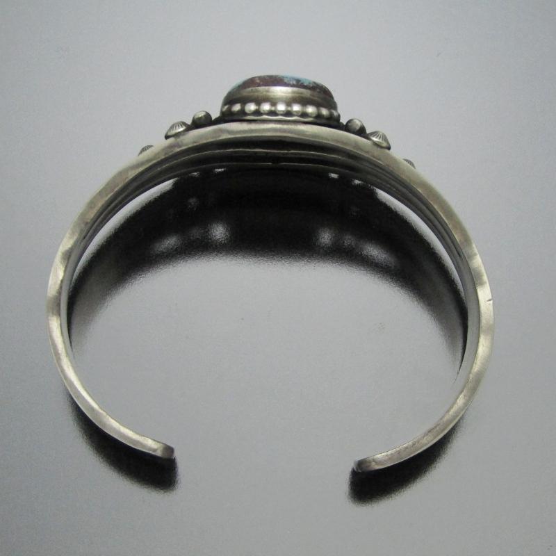 美品 Herman Smith ナバホ族 バングル ビズビー ターコイズ 美品 Herman Smith ナバホ族 バングル ビズビー ターコイズ