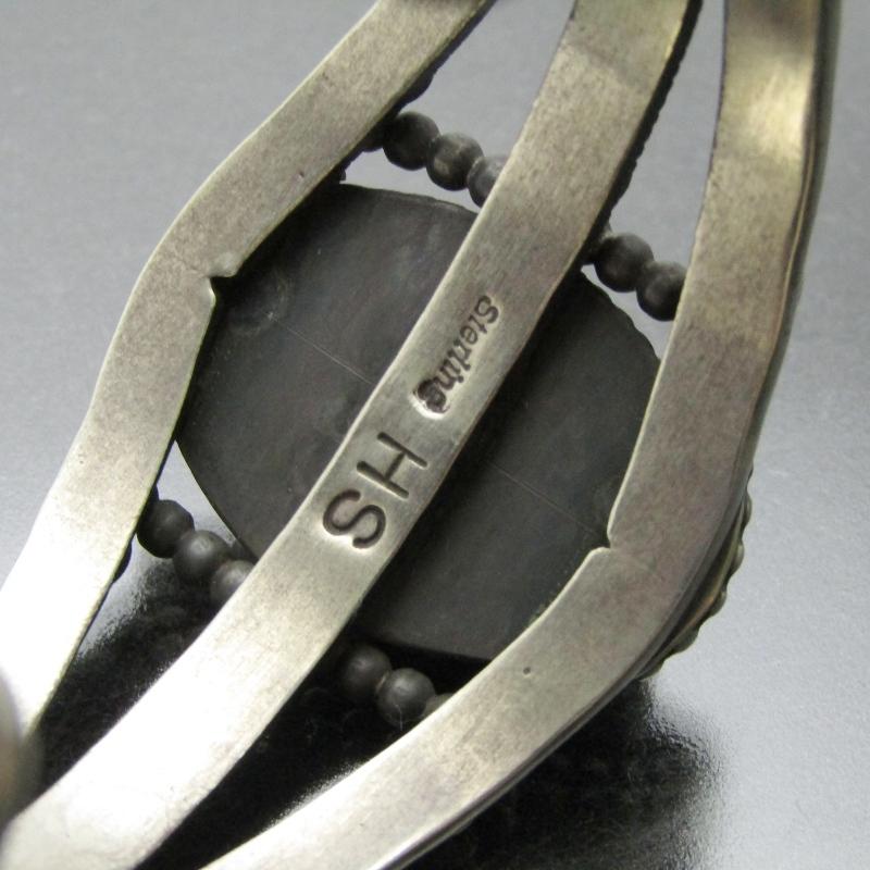 美品 Herman Smith ナバホ族 バングル ビズビー ターコイズ 美品 Herman Smith ナバホ族 バングル ビズビー ターコイズ