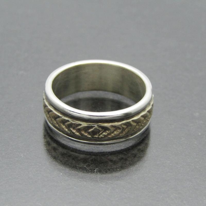 中古 BRUCE MORGAN | ブルースモーガン リング　14K×シルバー ブルース・モーガンによる14K & シルバーリング – MALAIKA