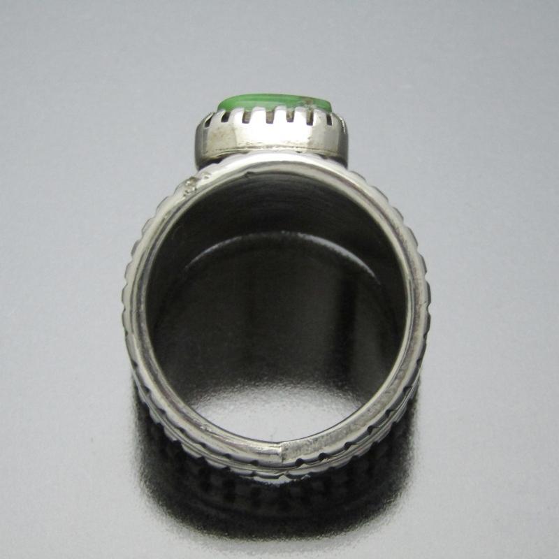 美品 Harrison Jim ナバホ族 リング キャリコレイク ターコイズ