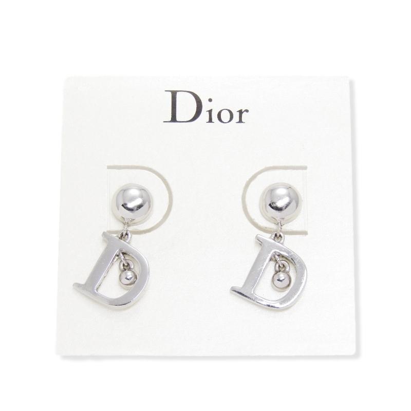 Christian Dior クリスチャン ディオール ピアス Dロゴ シンプル Christian Dior クリスチャン ディオール ピアス Dロゴ シンプル