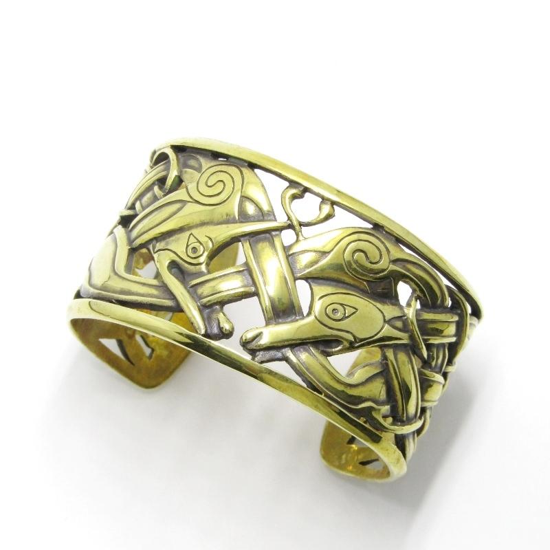 Argent Gleam アージェントグリーム バングル ブラス ワイド オープン 