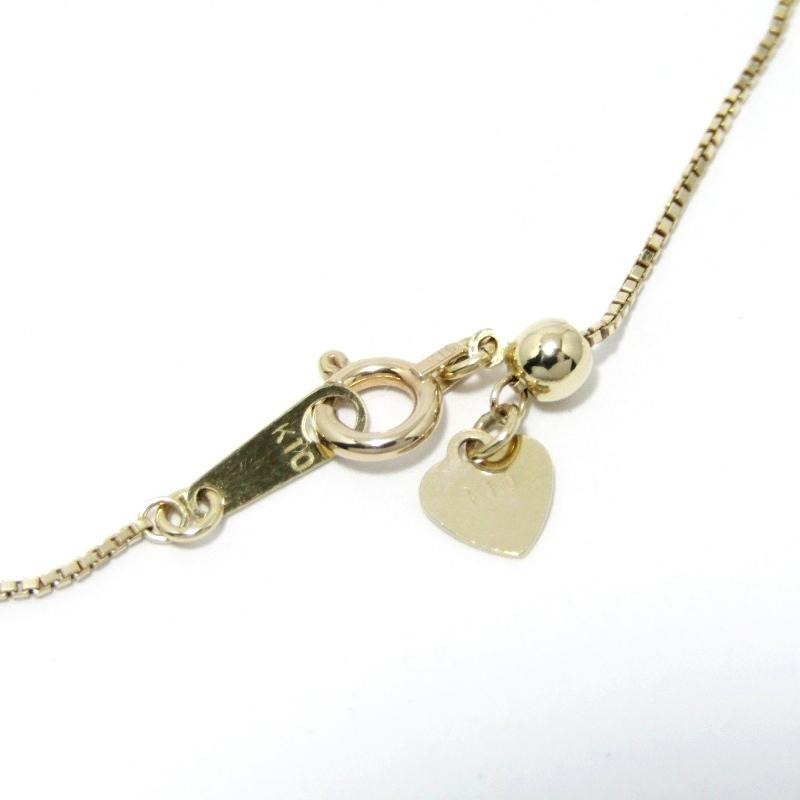 美品 Quellechance ケルシャンス ネックレス イニシャルK K10 美品 Quellechance ケルシャンス ネックレス イニシャルK K10