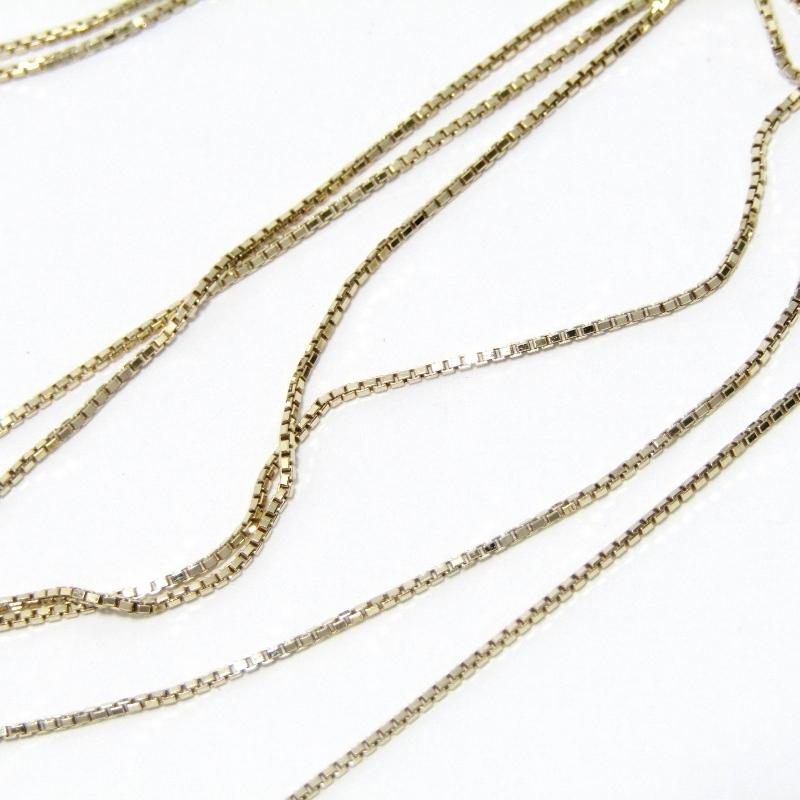 美品 Quellechance ケルシャンス ネックレス イニシャルK K10 美品 Quellechance ケルシャンス ネックレス イニシャルK K10