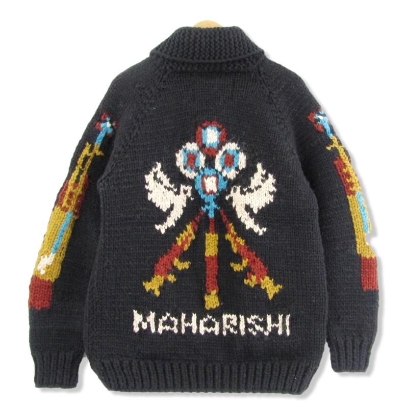 Kanata × Maharishi カナタ マハリシ カーディガン カウチンニット 