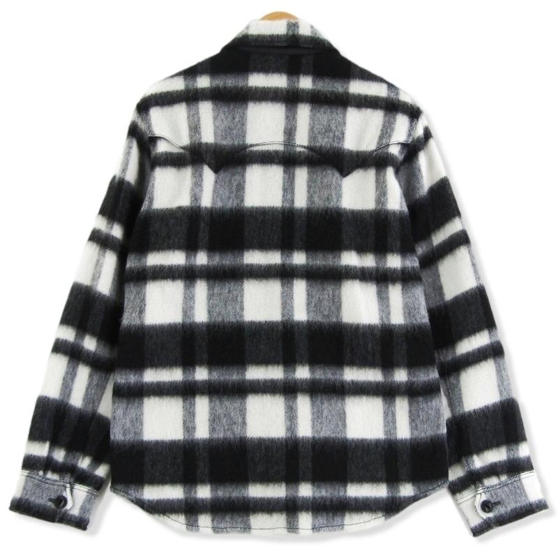 未使用 TMT ティーエムティー PLAID FUR WORK SHIRTS-TYPE