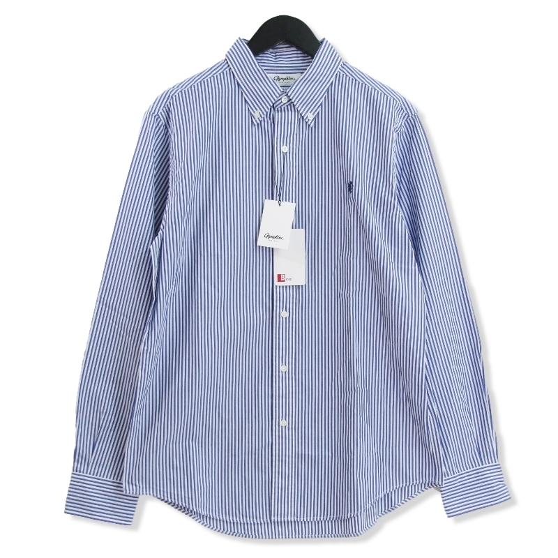 未使用 GYMPHLEX ジムフレックス 長袖ボタンダウンシャツ J-0643TSS  