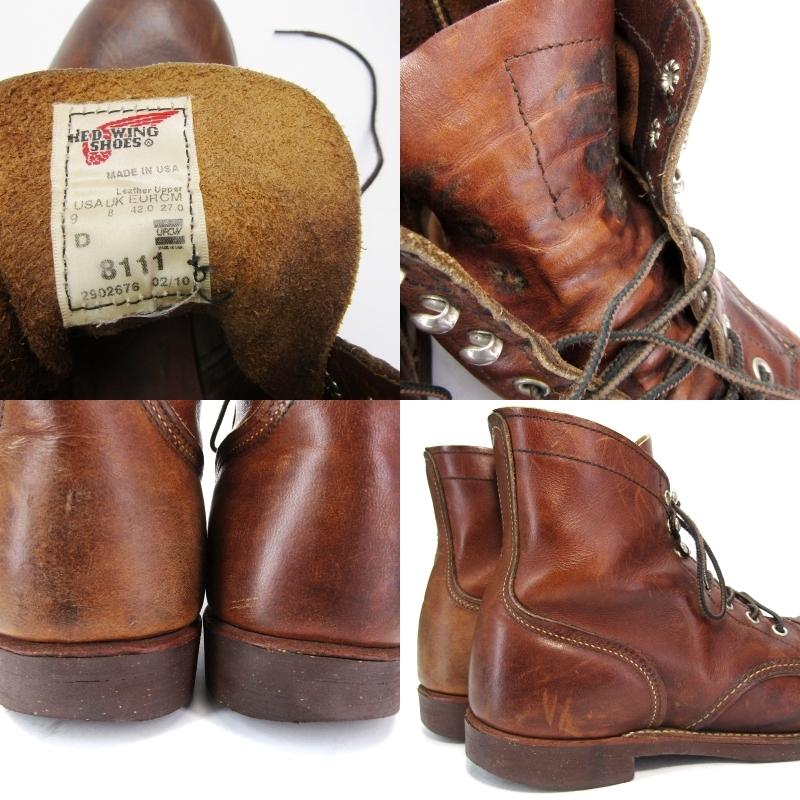 RED WING SHOES REDWING レッドウィング IRON RANGER 8111 RED WING SHOES REDWING レッドウィング IRON RANGER 8111