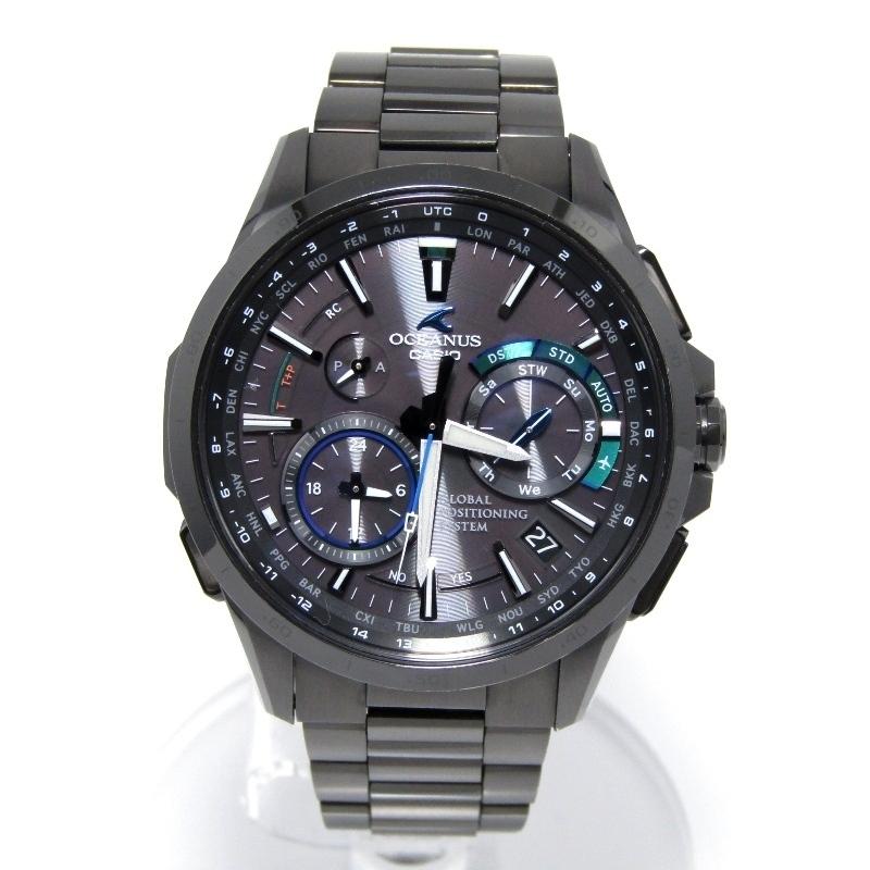 カシオ オシアナス電波ソーラーGPS OCW-G1000B-1A3JF CASIO カシオ オシアナス OCW-G1000B-1A3JF OCEANUS フルメタル